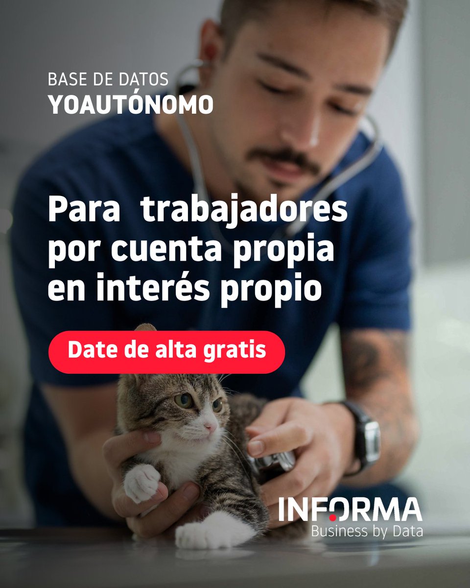 Si tu negocio no tiene límites, ¿por qué tu visibilidad sí? Con #YOAUTÓNOMO de #INFORMA entras en la red de información empresarial más grande de España.

🔗 Suma tu voz al ecosistema de autónomos: informa.es/yoautonomo 

#eInforma #BusinessByData