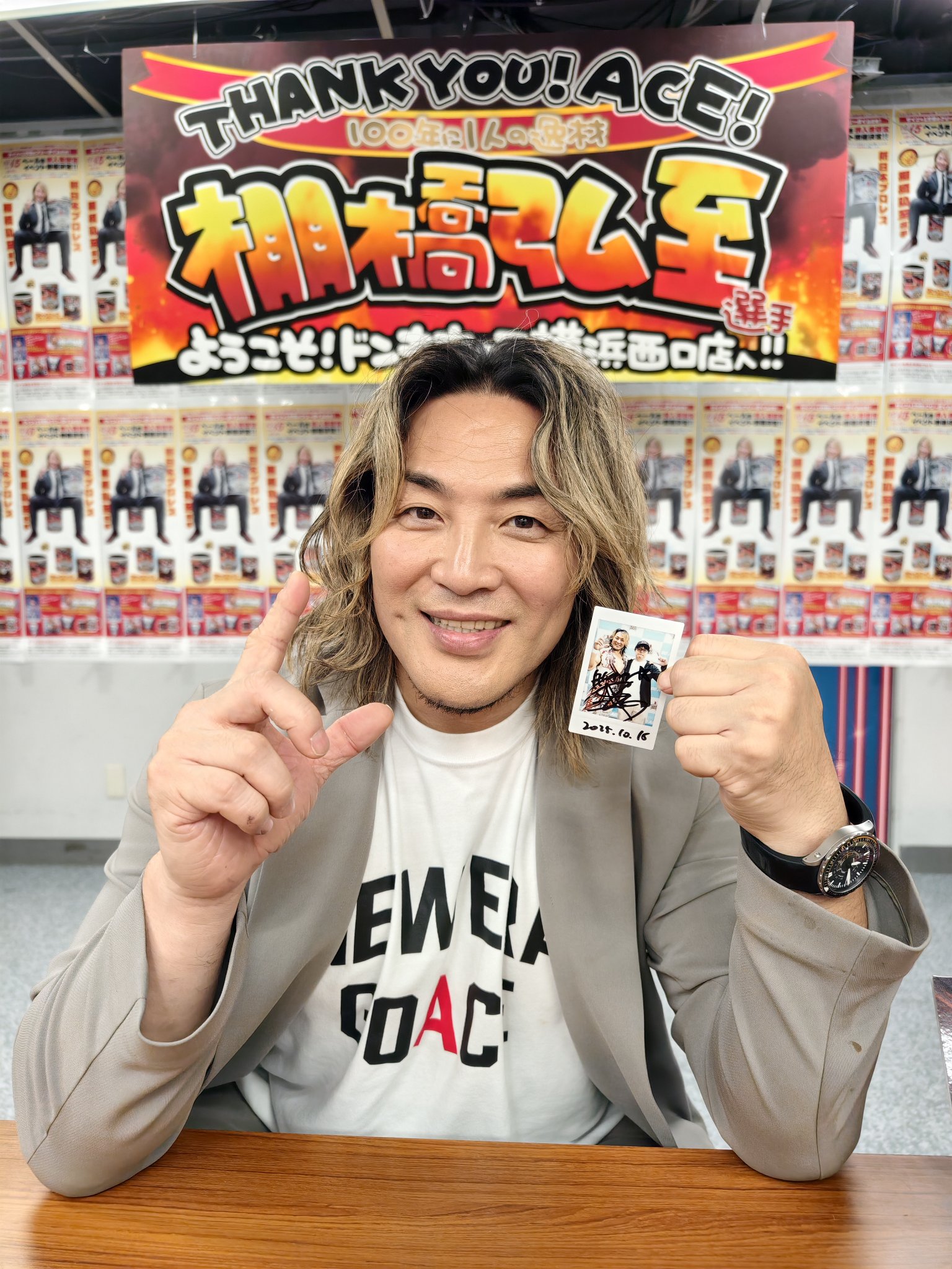 なかっさんと田辺　棚橋　サイン入りチェキ2枚セット なかっさんと田辺 声だけニキ サイン入りチェキ - メルカリ