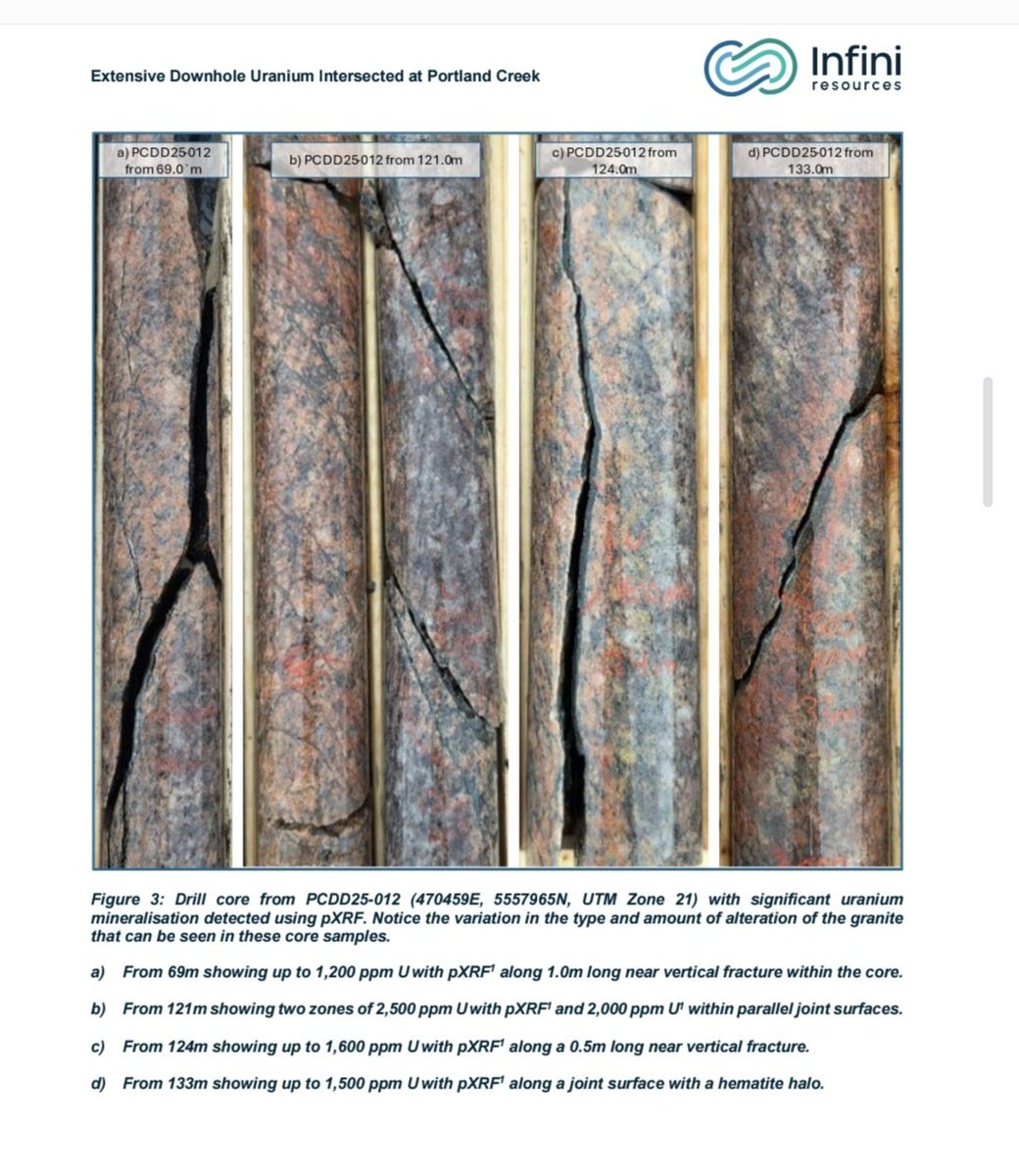 RawMinerals's tweet image. Infini Resources | $I88 #I88 I88.ax 

This $40M ASX microcap could be on the cusp of a major uranium DISCOVERY 

Project is located in Newfoundland, Canada, home to some of the world's largest high grade uranium discoveries. Major players in the region include