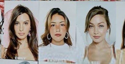 lewisharmilton's tweet image. não tô aguentando essa gabi moura entre a emily ratajkowski e a gigi hadid