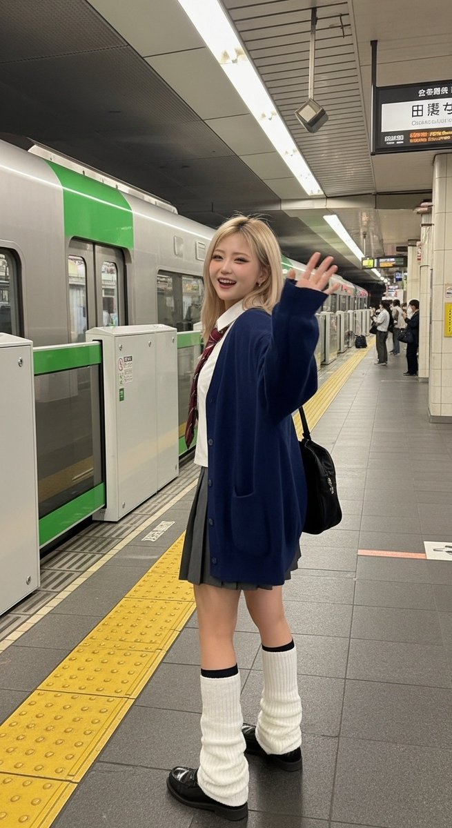 #ルーズソックス
おはよー♪
大阪メトロ中央線は万博が終わってガラガラ
空いてて嬉しいけど、少し寂しいな😔