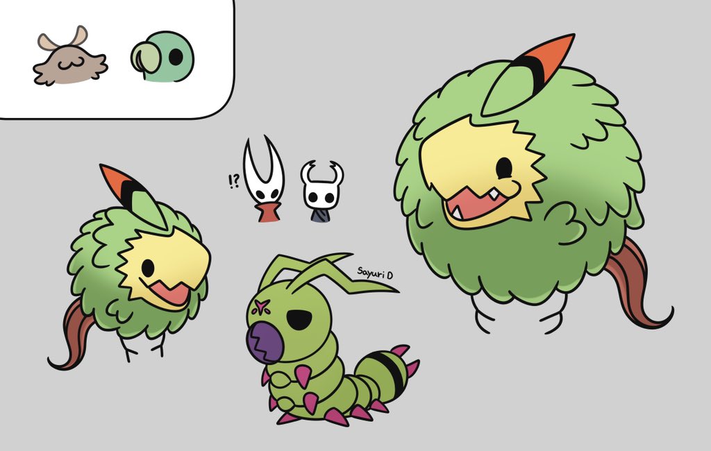 ワームモンとフラフィモン(?)
#Digimon #デジモン