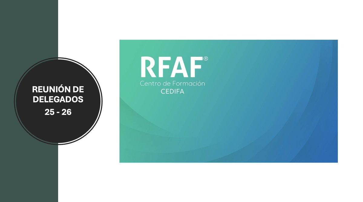 PROFESIONALIDAD | Reunión Delegados 

 ⚽️Jornada #CEDIFA 

Bienvenida del Director #CEDIFA y Presidente <a href="/RFAF_CE/">RFAF - Comité Entrenadores</a> Antonio Muñoz Canela <a href="/CANITO_RFEF/">ANTONIO MUÑOZ CANELA, CANITO</a> en una reunión para establecer los pilares del trabajo   

Explicación del subdirector <a href="/curroramos/">Curro Ramos Alcoba</a> y coordinador <a href="/JoseRamonArmas/">José Ramón Armas Pizarro</a>