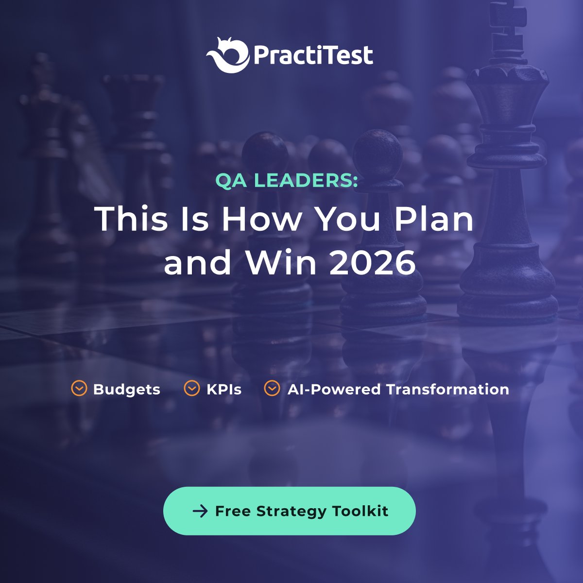 PractiTest's tweet image. Your 2026 QA Strategy Kit: From Cost Center to Strategic Powerhouse
Five expert-built resources in one blueprint:

✔ Secure budget
✔ Prove value with exec-ready metrics
✔ Modernize QA with confidence

Get your free kit now: hubs.la/Q03Lw7Mr0