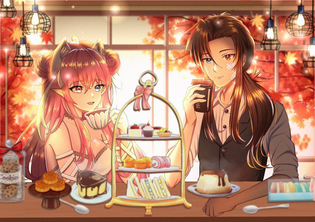 Hello I'm Aki, illustrator and graphic designer from the Philippines. I create stream assets, illustrations and Live2D. TY for looking! 💝

#PortfolioDay #vtuber