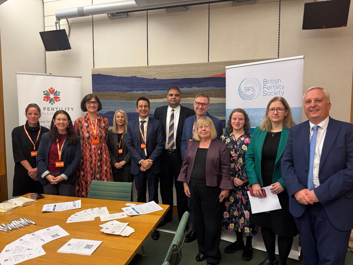Roughly 1 in 6 people worldwide experience infertility. 

I met with the Fertility Alliance and British Fertility Society event in Parliament to discuss the importance of equal access to fertility treatment on a local and national level.