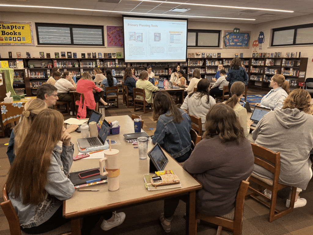 Math PD Day is a huge step in our work to ensure all students succeed! Our team is dedicated to supporting this continuous improvement journey. Our Paras continue to learn strategies in working with students.  Go D83! #D83Shines ✨
