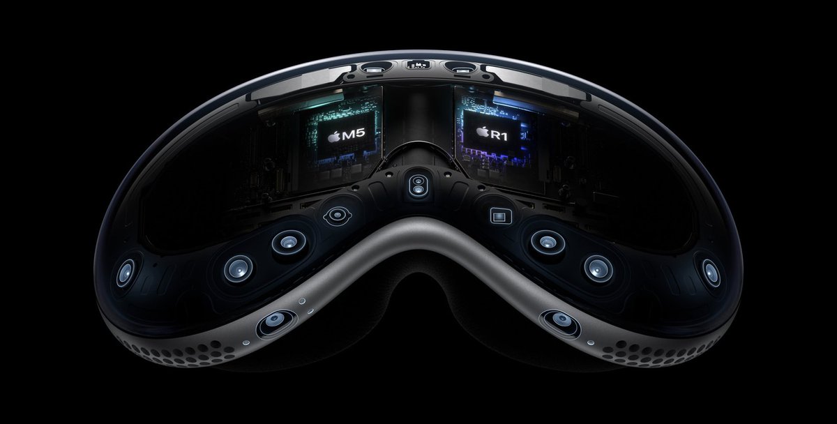 Everything you need to know about todays Apple Vision Pro (M5) release:

What's New:
• M5 Chip
• Dual Knit Band
• Up to 120Hz refresh rate
• Renders 10% more pixels
• Hardware accelerated ray tracing for improved lighting, shadows, and reflections
• 16-core Neural Engine