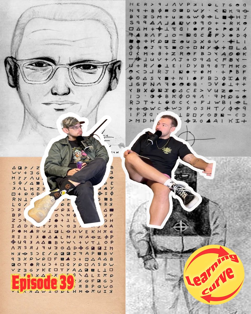 learncurvepod's tweet image. One of California’s scariest periods. We may have solved it. Episode 39, ‘We Solved the Zodiac Case’ is out NOW wherever you get your podcasts and a full YT video will be out on 10/16! 

linktr.ee/learningcurvep…

#podcast #zodiac #truecrime #halloween #viral