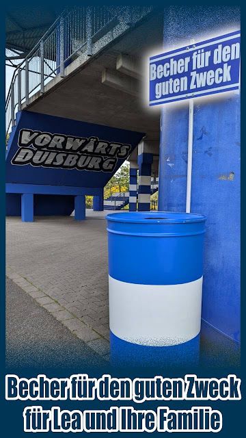 FasziFankurve's tweet photo. Spendenaufruf der Kohorte Duisburg: „Becher für den guten Zweck: Stark bleiben, Lea!“. Mehr dazu hier im Artikel ➡️ https://t.co/vpMeYxUiRJ 📷: Kohorte Duisburg #msvduisburg #ultras #spendenaufruf #duisburg #starkbleibenlea https://t.co/RJqcM6SyA0