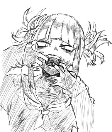 絵チャでトガちゃん描いてみた