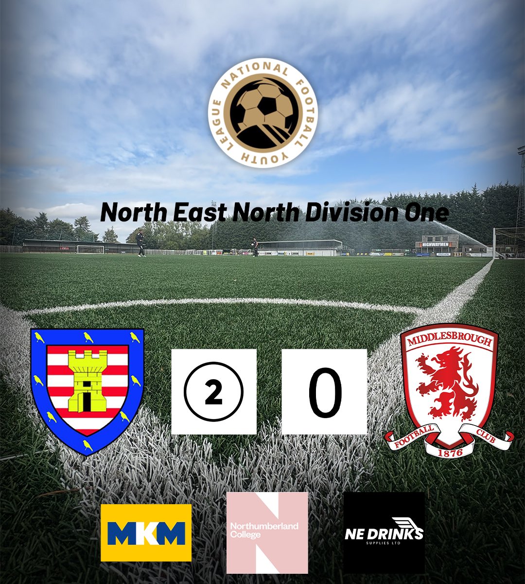 First Result of the day in the <a href="/NFYLU19U23/">National Football Youth League</a> we win 2-0 at Craik Park.

⚽️Aaron Chungh
⚽️Wilfred Izevbigie
⭐️Aaron Chungh