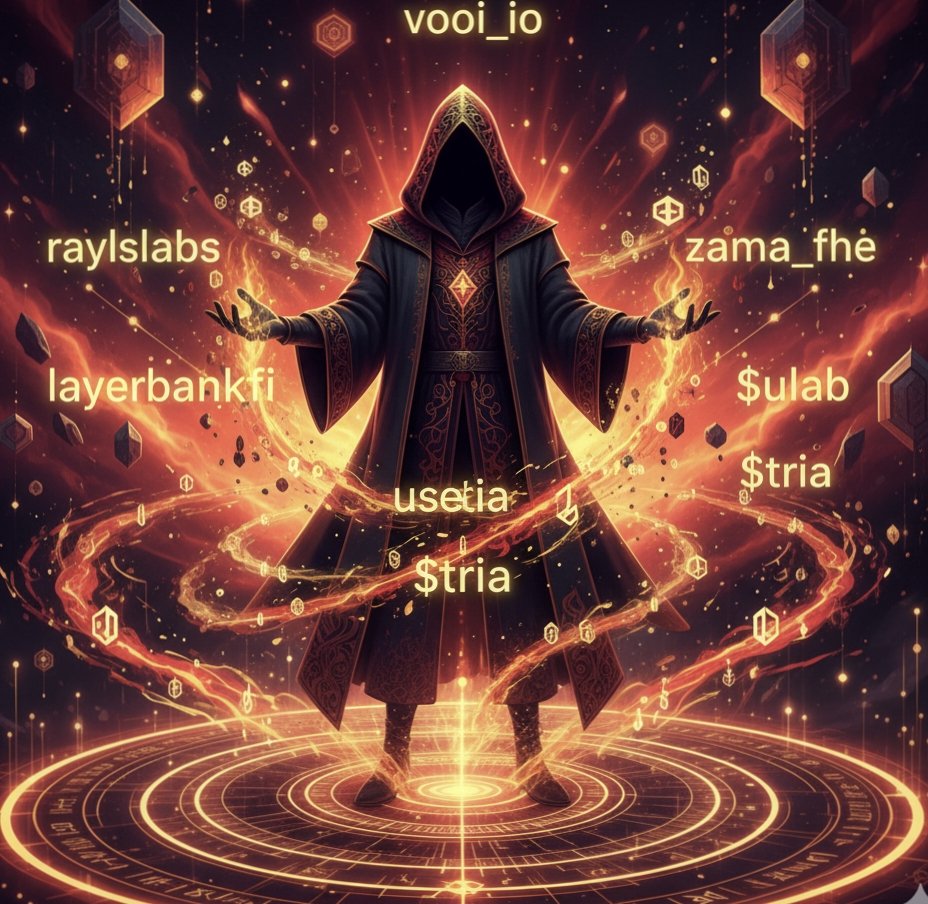 You don’t need luck in Web3 — you need consistency &amp; connections 🔥

Tag, engage, and yap with purpose.
<a href="/vooi_io/">vooi</a> <a href="/RaylsLabs/">Rayls</a> <a href="/LayerBankFi/">LayerBank</a> <a href="/zama/"></a> <a href="/useTria/">Tria</a> <a href="/cookiedotfun/">Cookie DAO 🍪</a>
Each one is a door to new opportunities 🔑💰 
#CryptoYapping #CookieFun #Web3Creators #TRIA #LayerBank