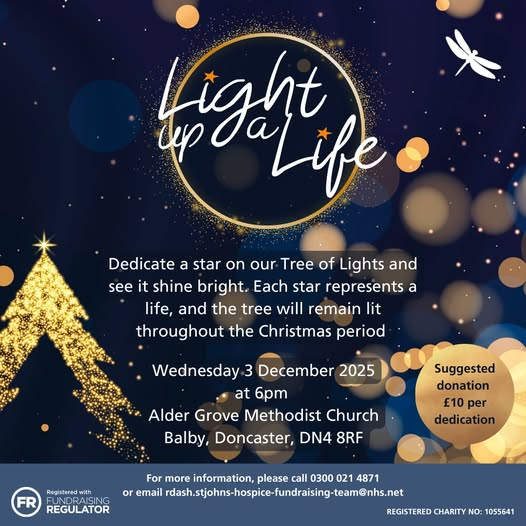 StJohnsHospice1's tweet photo. ✨ Our annual Light Up a Life ceremony returns on Wednesday 3 December 2025, and this year we’re at an exciting new venue!🌟
Join us as we come together to remember loved ones and celebrate their lives💛
👉 Find out more &amp; sponsor a light here: https://t.co/ccP5zAFx2w https://t.co/ihu8RiU2EV