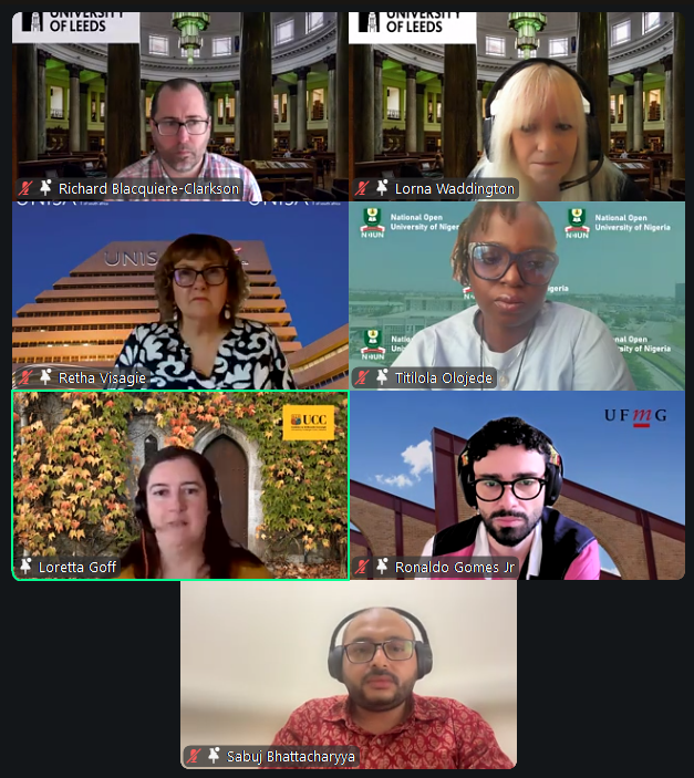 The International Day of Action for Academic Integrity is in full swing. Earlier we met the superhero "Role Model Radiance" (known in her unmasked identity as Professor Mary Davis) and heard about excellent student-led activity taking place around the world.

The panel considered