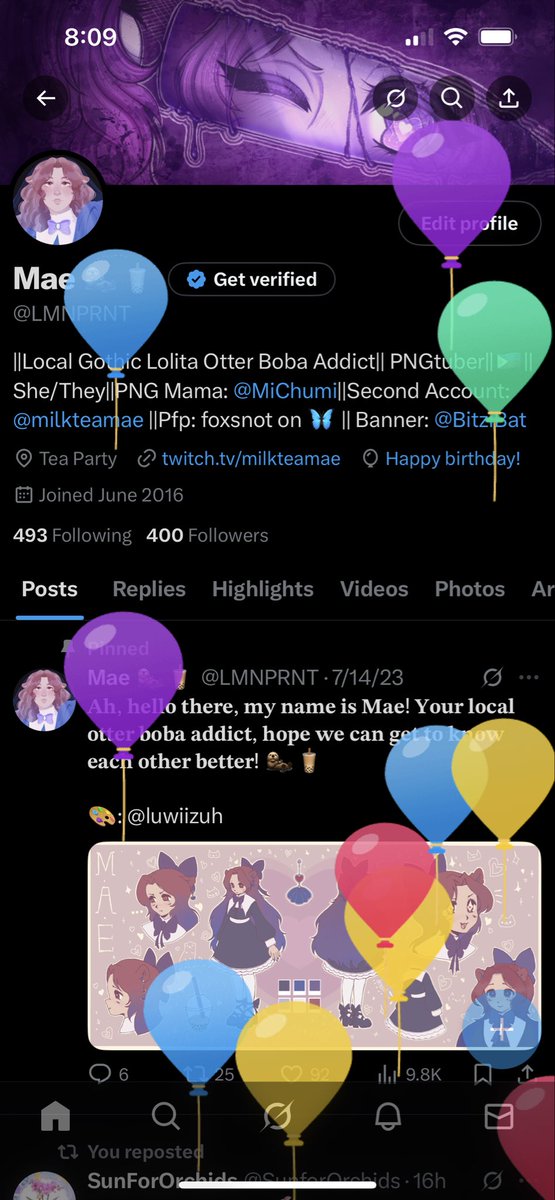 YIPPEE BALLOONS!!! Smt nice to look at before my exam sobs 🥹💙