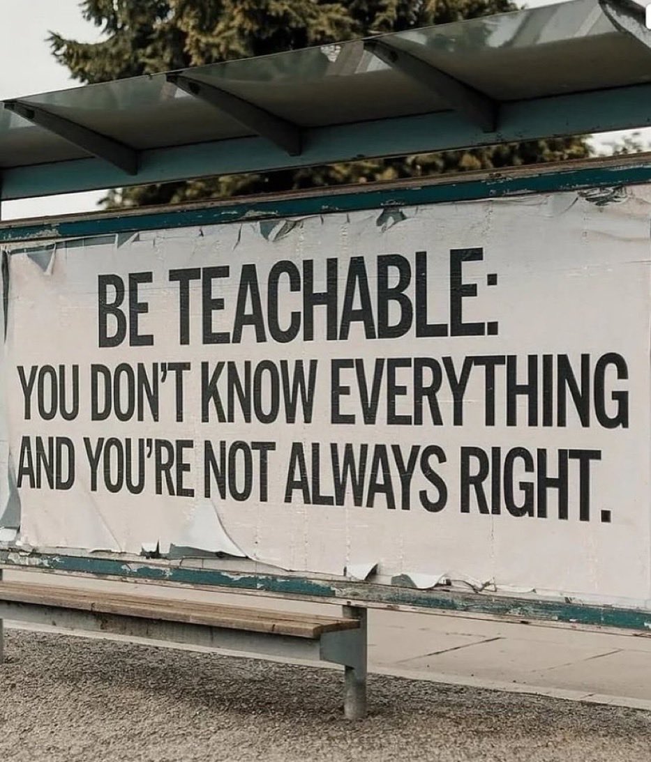 #BeTeachable