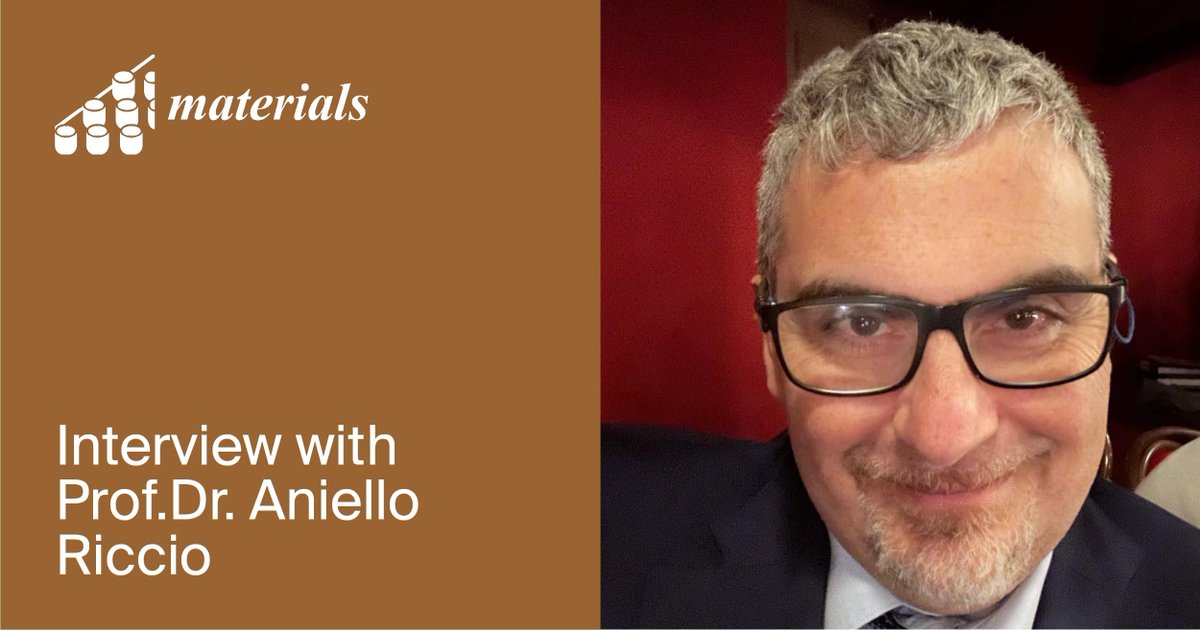 Materials_mdpi's tweet image. 📌Read our Interview with the #Newsletter Author—Prof. Dr. Aniello Riccio!
Prof. Aniello Riccio is one of the authors of our Newsletter Article “Non-Conventional Wing Structure Design with Lattice Infilled through Design for Additive #Manufacturing”
🔗mdpi.com/about/announce…