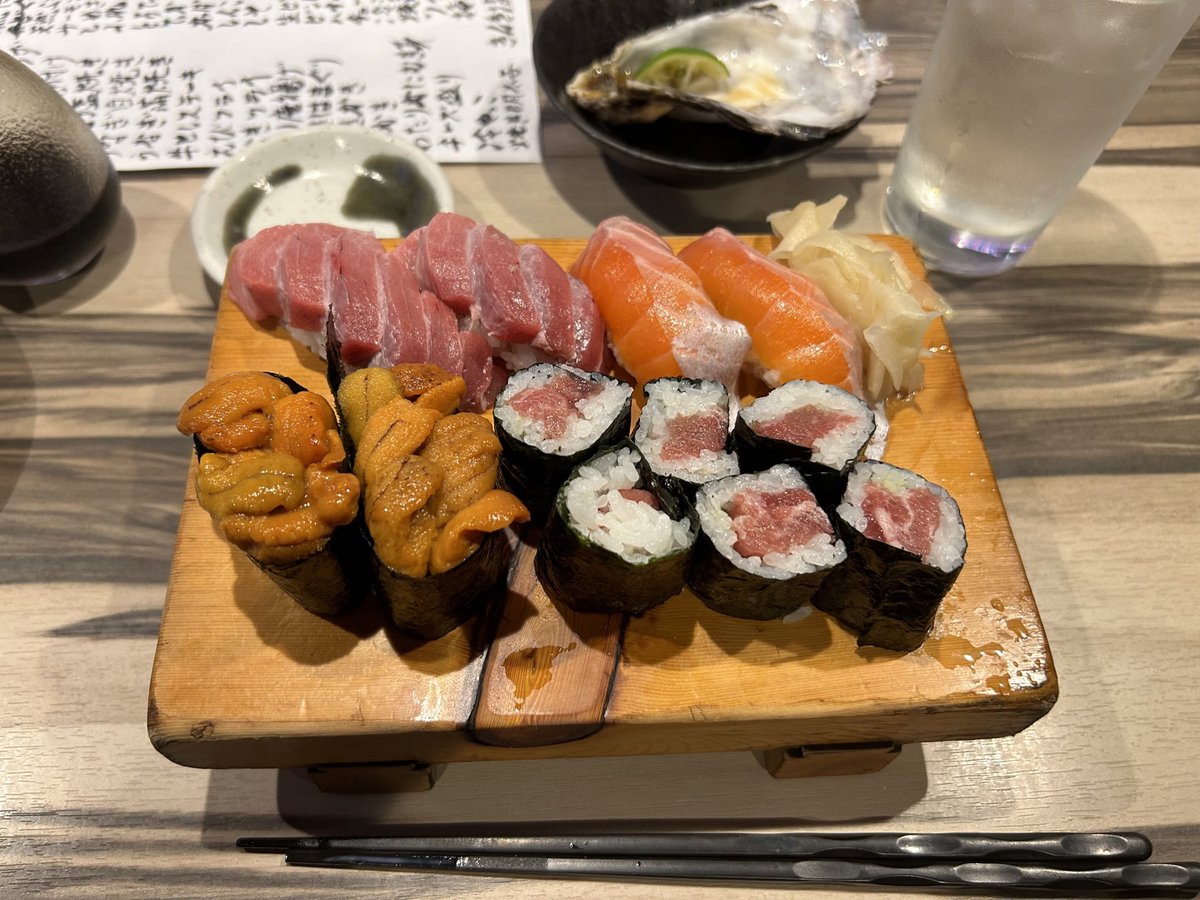 Yama__aichi's tweet image. 誕生日おめでとう私

1人でこんなお寿司屋さんに行けるようになったんだね