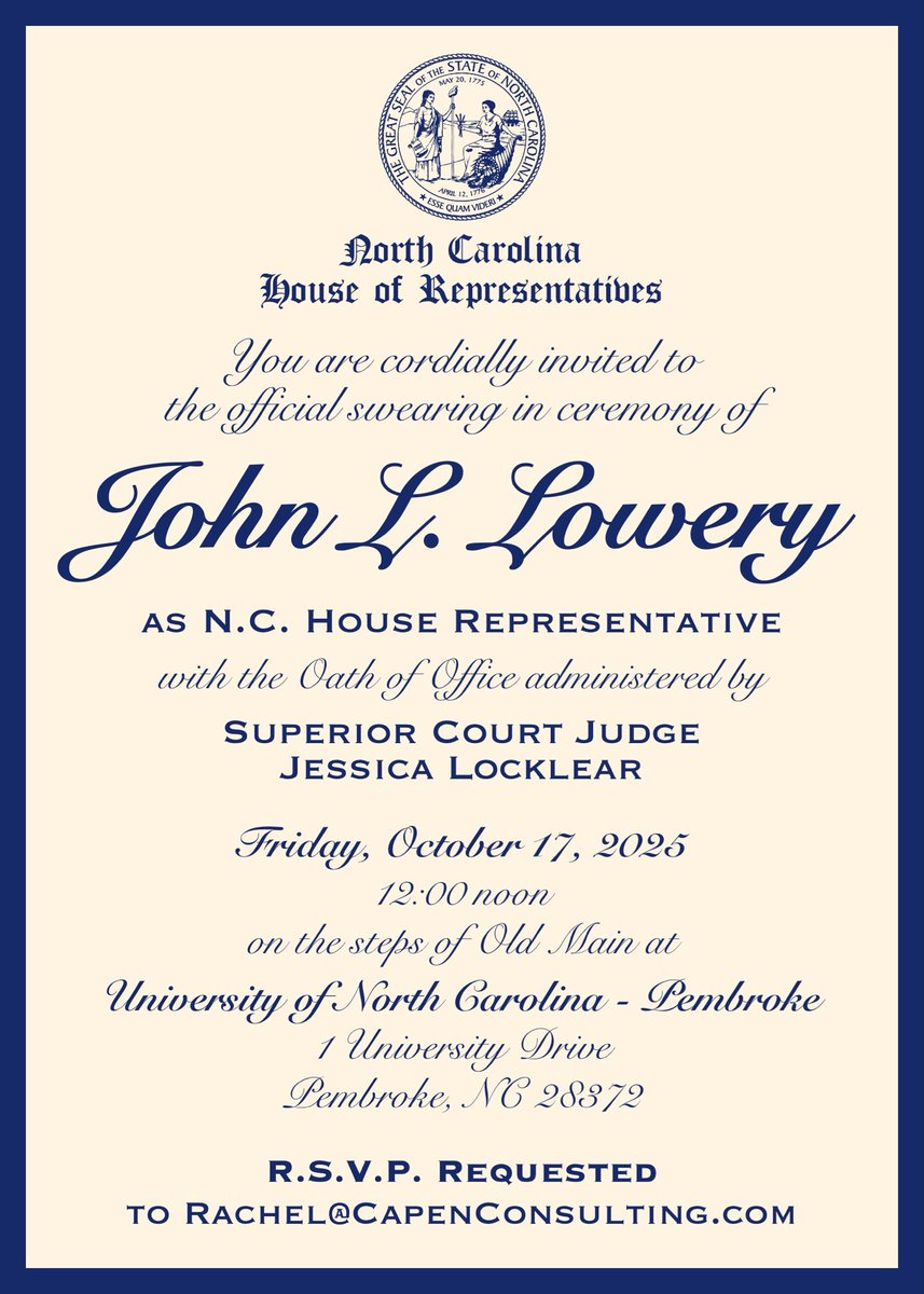 Rep. John Lowery tweet media