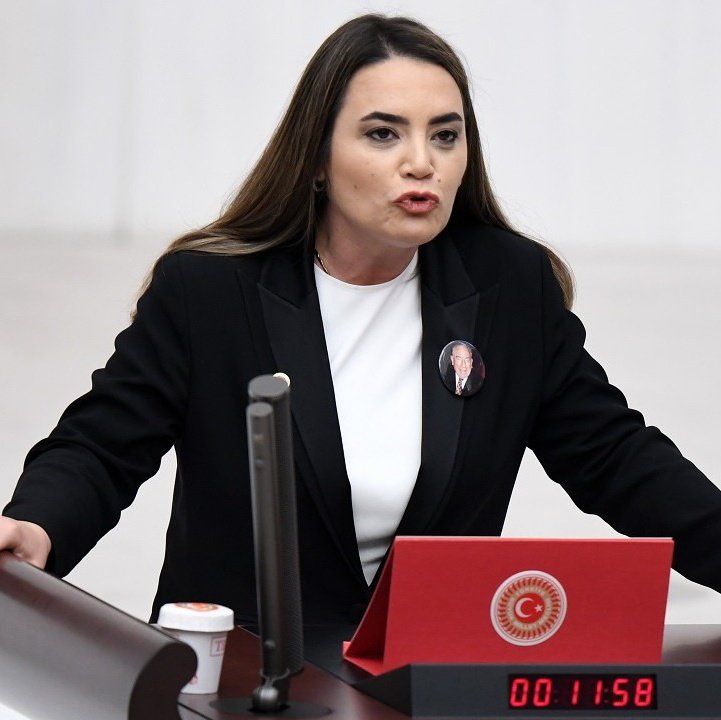 İYİ Partili Ayyüce Türkeş: “Gazze konusunda bu kadar hassassınız da benim 55 bin polisimi, mühendisimi, kadınımı, bebeğimi katleden katili niye aklıyorsunuz? 

Netanyahu ne ise Apo da o benim için.”