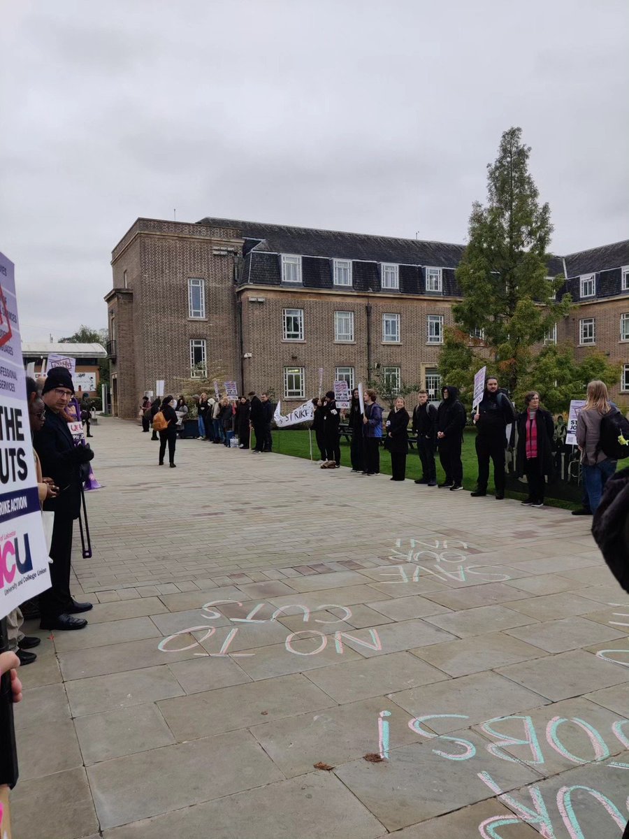 Thank you to everyone who came to our vigil. It was an incredible display of support.
Thank you also to City of Leicester UNISON and York St John UCU, the latest of many Union branches to donate and send messages of solidarity.