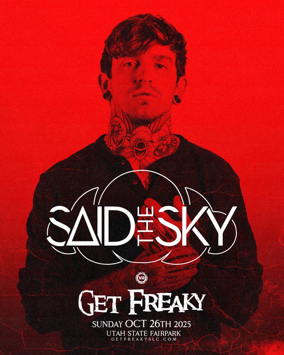 Emotional melodies, live feels, breathtaking moments 🌌 <a href="/SaidTheSky/">Said The Sky</a> plays Sunday at @GetFreakySLC!

Get Freaky Tickets On Sale Now → getfreakyslc.com
