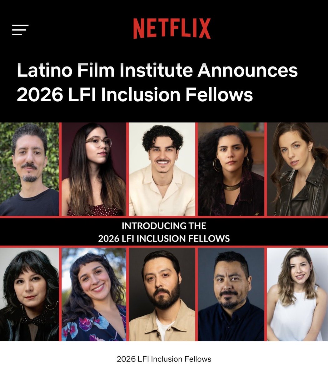 Surprise! I'm making a new film next year, thanks to the support of the Latino Film Institute and @Netflix. 

Check out the link below to learn more about my next project, 𝘼𝙣𝙙 𝙏𝙝𝙚𝙣 𝙀𝙫𝙚𝙧𝙮𝙩𝙝𝙞𝙣𝙜 𝙏𝙪𝙧𝙣𝙚𝙙 𝙄𝙩𝙨𝙚𝙡𝙛 𝙄𝙣𝙨𝙞𝙙𝙚 𝙊𝙪𝙩.

about.netflix.com/en/news/latino…