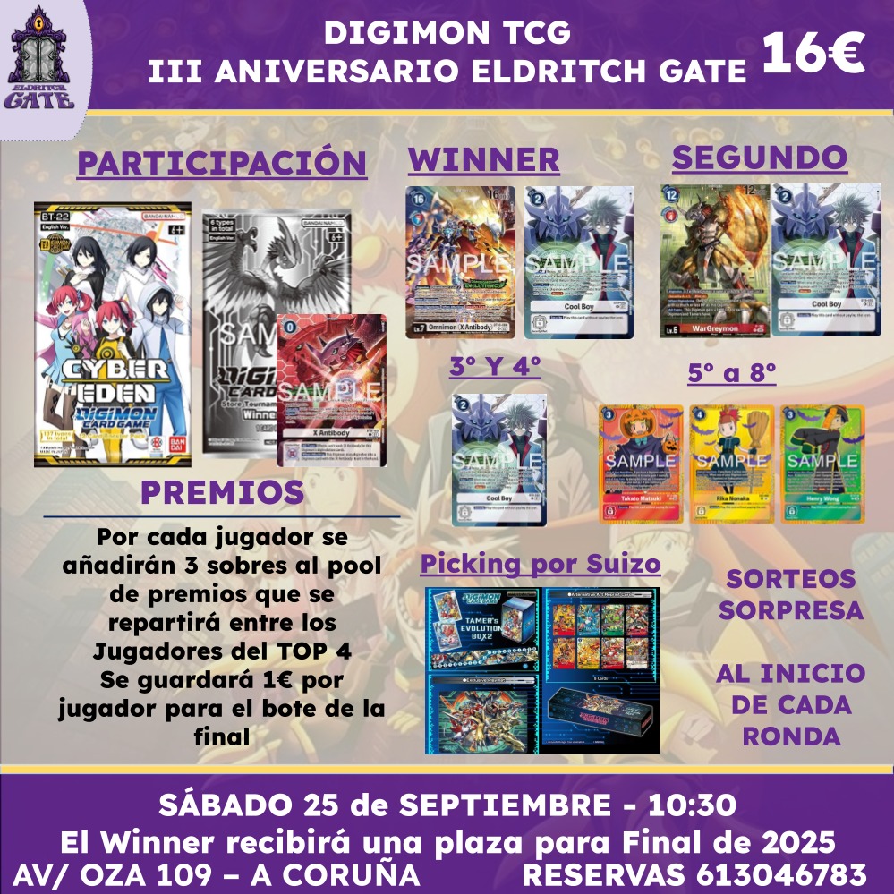 Digimon TCG Coruña tweet media