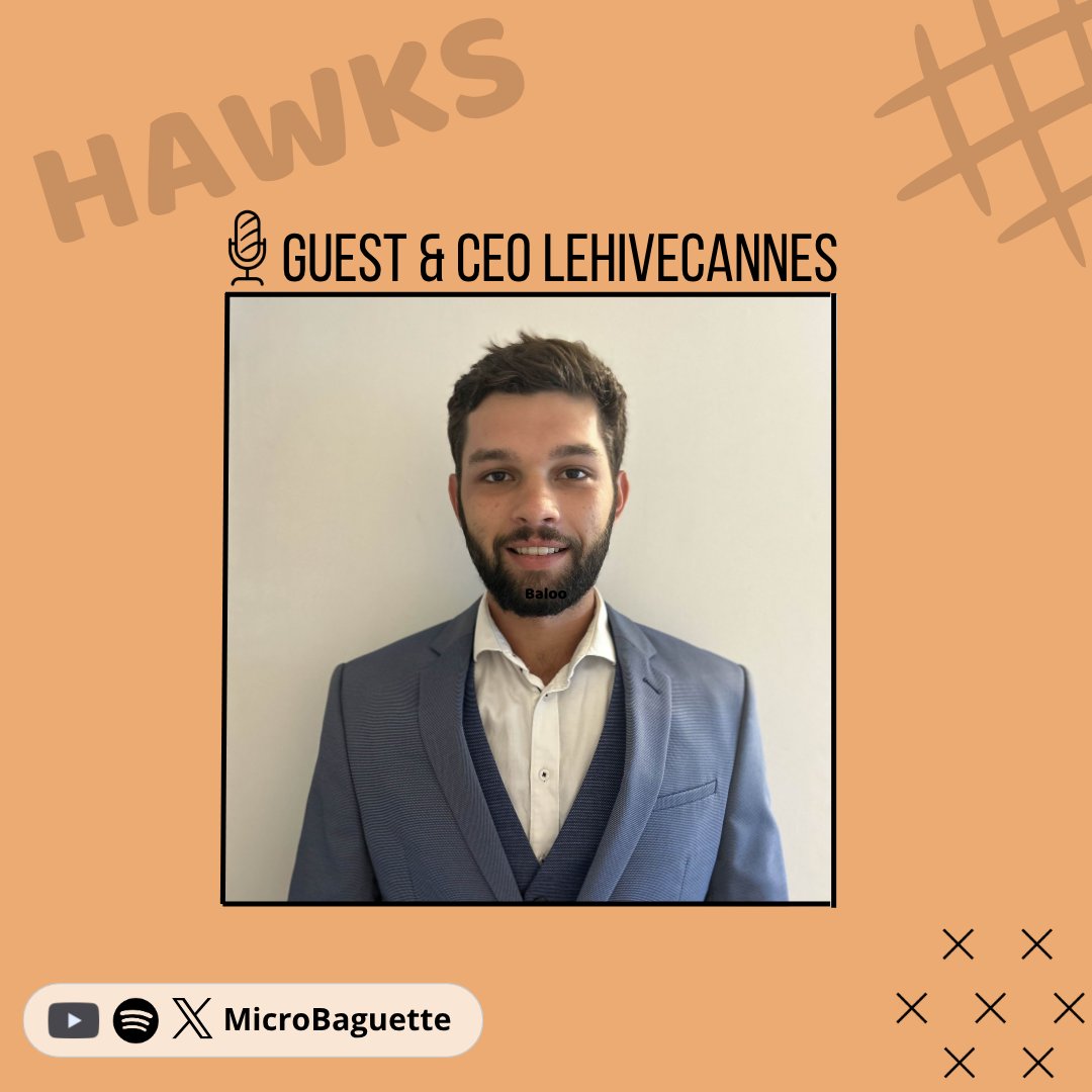 MicroBaguette's tweet photo. His leadership is unmatched, and his energy inspires everyone! Welcome Eduardo "@Le_Hawks" to the second episode of MicroBaguette! 📈

- https://t.co/LUHeuDWKyY
- https://t.co/LUHeuDWKyY
- https://t.co/LUHeuDWKyY

We're going live on Twitch this Friday at 5:00 PM CET! 🎧 https://t.co/jZ7kXYaYBo
