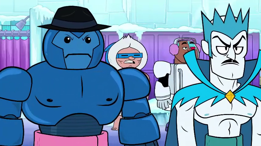 What a cool assortment of ice villains in this episode we got Minister Blizzard, Killer Frost (Caitlin Snow), Blue Snowman, Icicle and even Captain Cold's replacement Chill.
#DC #DCComics #DC_Comics #TeenTitans #Teen_Titans #TeenTitansGo #Teen_Titans_Go  #TheFlash #Captain_Cold