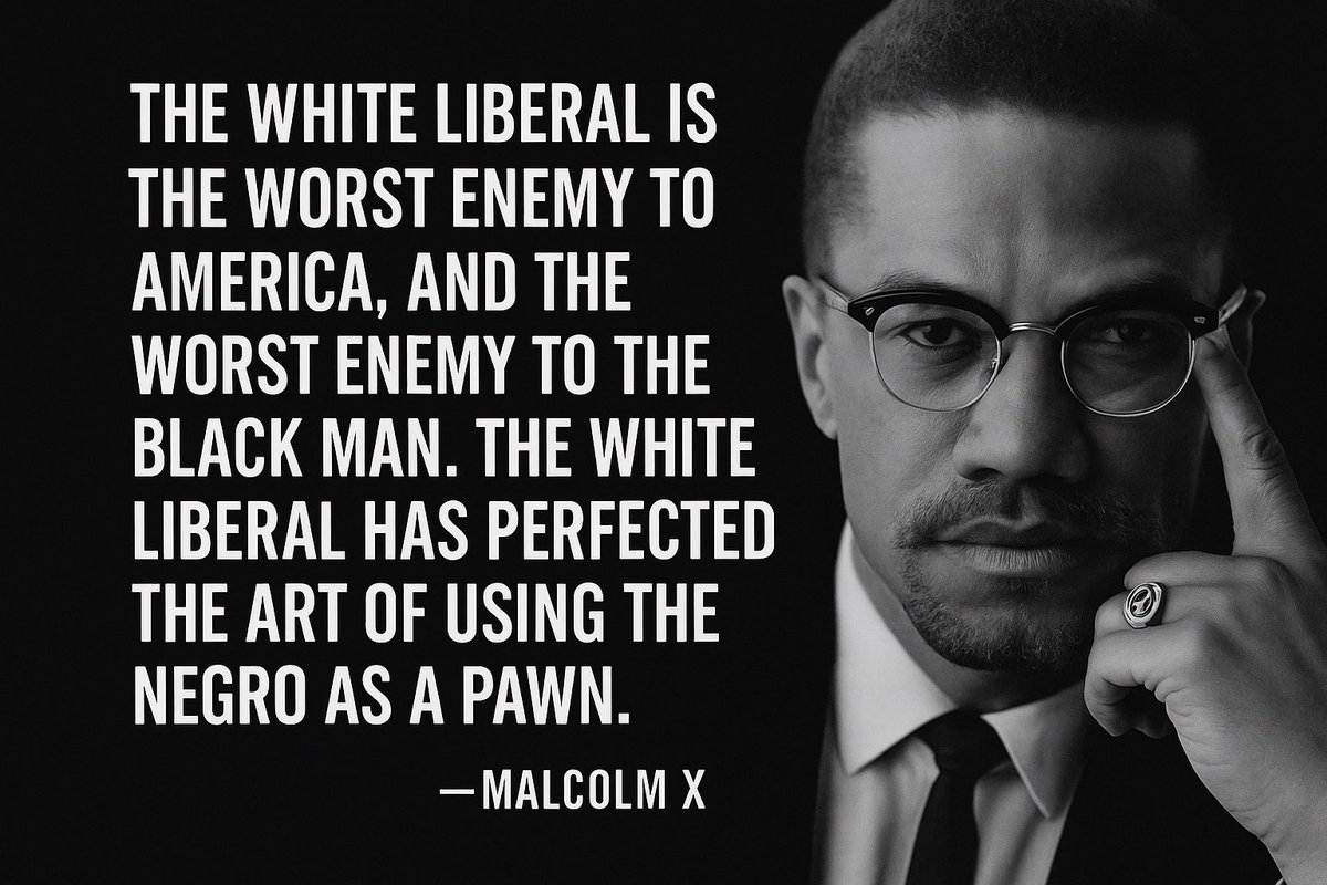 T_Q_Gardner's tweet image. So Malcom X was right?