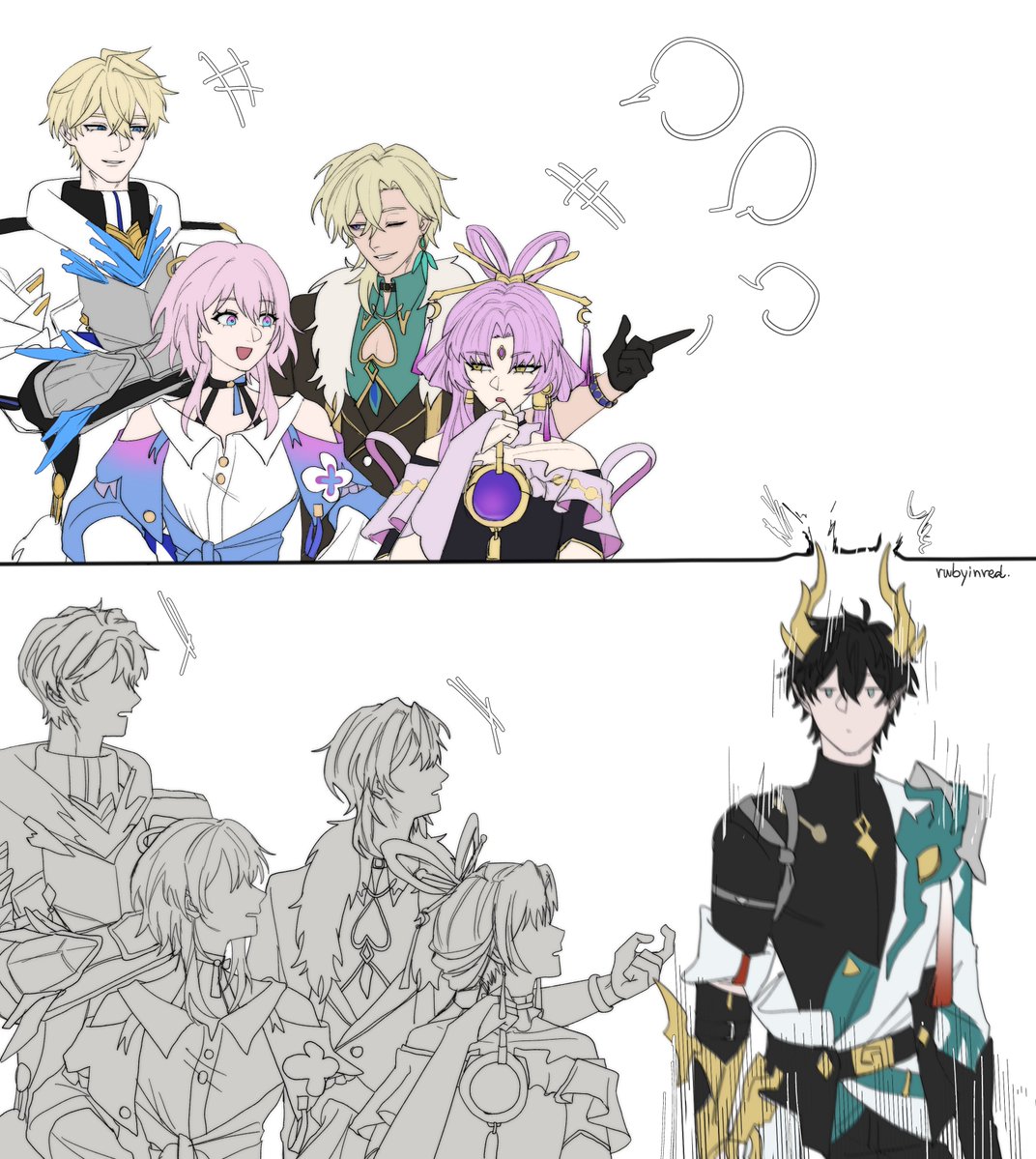 a normal day in preservation house
#崩壊スターレイル #HonkaiStarRail