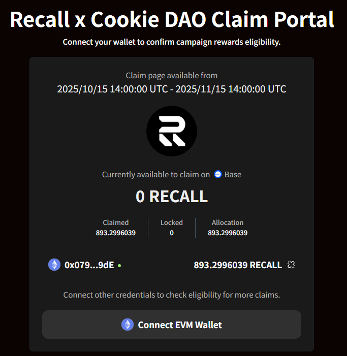 리콜넷(<a href="/recallnet/">Recall</a>) 야핑 보상 수령 완료!

뒤늦게 야핑 보상 수령할 수 있다는 걸 알았네요.
뭐야... 겨우 900개도 안 되네... 하고는 가격을 봤더니!
개당 0.65 달러, 총 580 달러 정도 되네요.

감사합니다. 
사랑해요 <a href="/cookiedotfun/">Cookie DAO 🍪</a> 
사랑해요 <a href="/recallnet/">Recall</a> 

이러니 <a href="/antix_in/">Antix.in</a> <a href="/tenprotocol/">TEN (🔟/🔟)</a> 같은