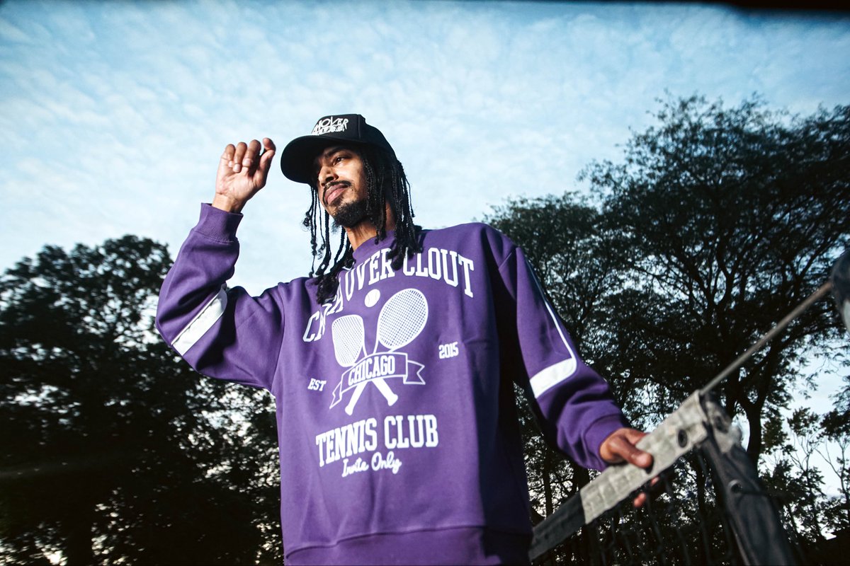 CashOverClout's tweet photo. The new fall #CashOverClout Tennis collection just dropped; featuring crew neck sweatshirts, knitted collar tee shirts & a collared sweatshirt! I wanted to go more sporty with this design so I went with a more elevated & fun look for these pieces. https://t.co/Gq9r2bUa5L https://t.co/EyKnm3ryxW