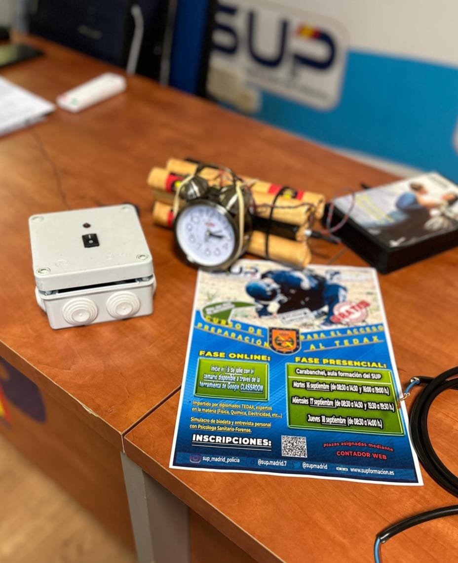 supmadrid's tweet image. ‼️Formarse con el #SUPMadrid es sinónimo de ÉXITO‼️

🔝  1️⃣3️⃣ de 1️⃣3️⃣ superan la teórica de #TEDAX y 9 ya pasan a la recta final 💥¡Orgullo SUP!

✅️ Te apasiona esta unidad❓️
📚 Prepárate con nosotros: formación completa, adaptada, gratuita y baremable🔝
 #SupLíderEnFormacíon