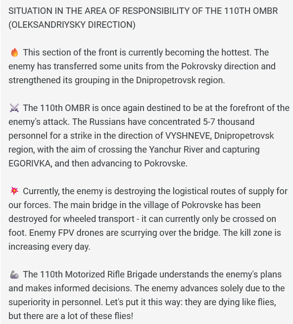 markito0171's tweet image. 🇺🇦110th at work in #Pokrovske direction #Dnipropetrovsk region
(not #Pokrovsk/ #Donetsk)