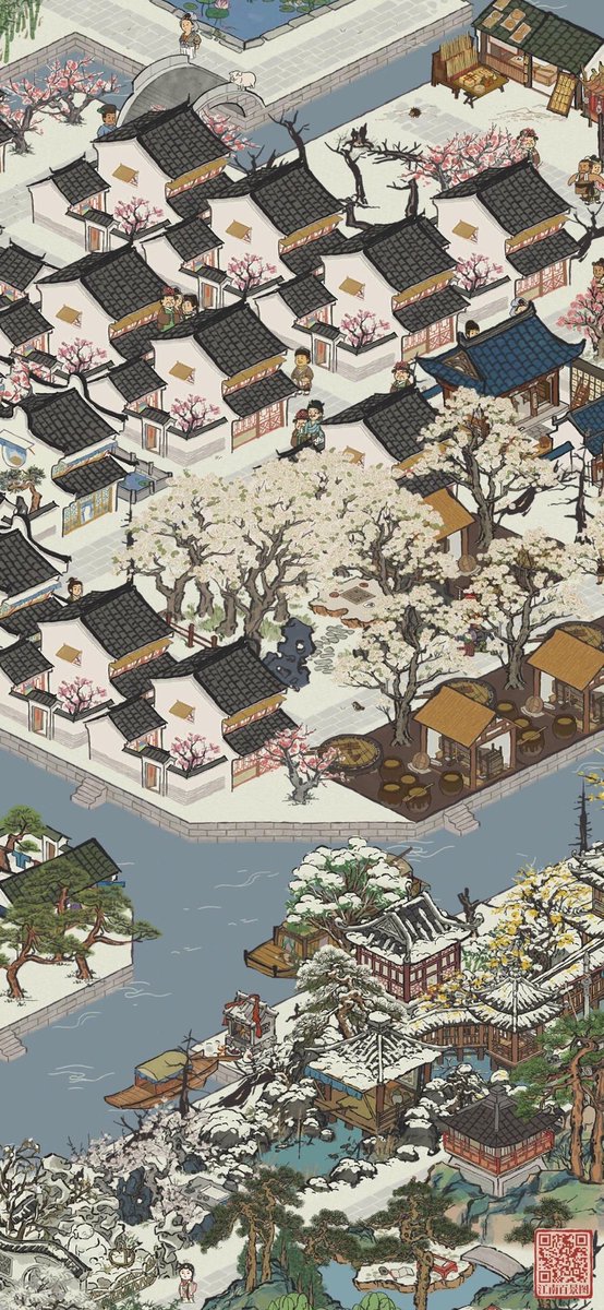 江南山水美如畫，同遊#江南百景圖 。下載遊戲：jana.onelink.me/9t0A/sharelink