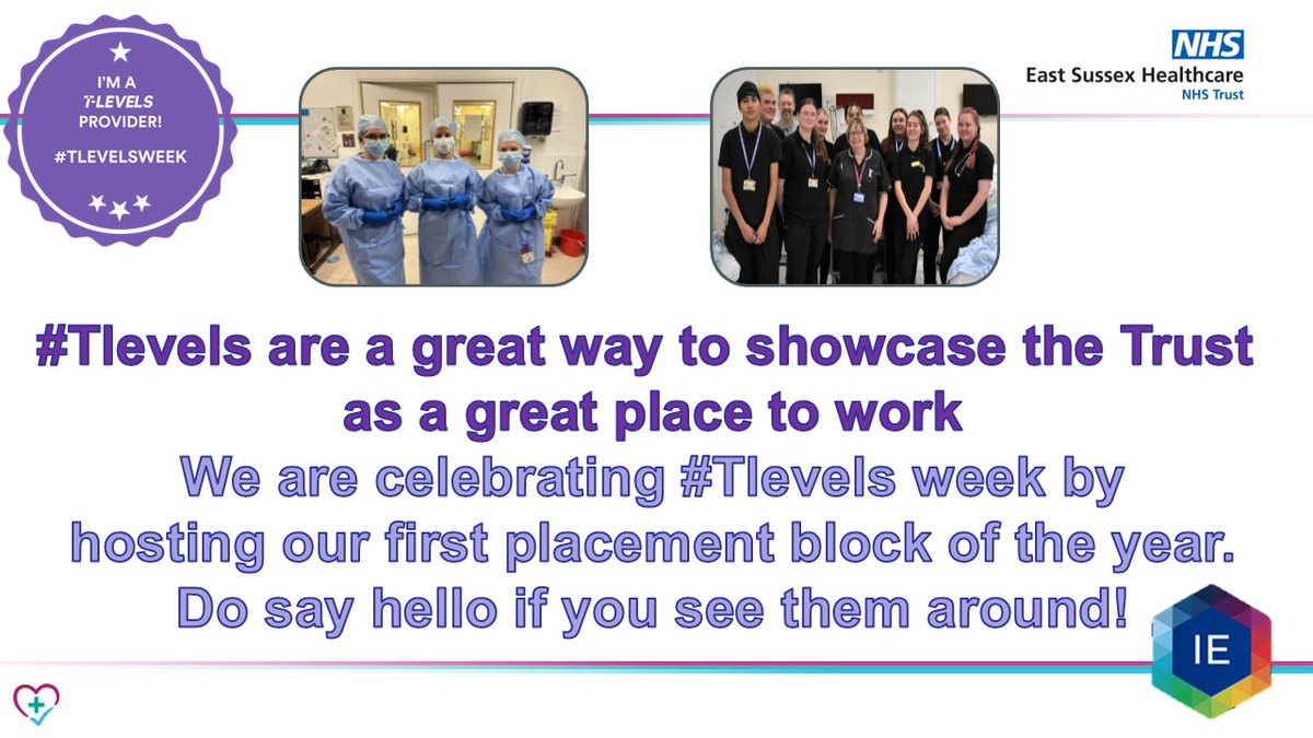 ESHT Integrated Education tweet media