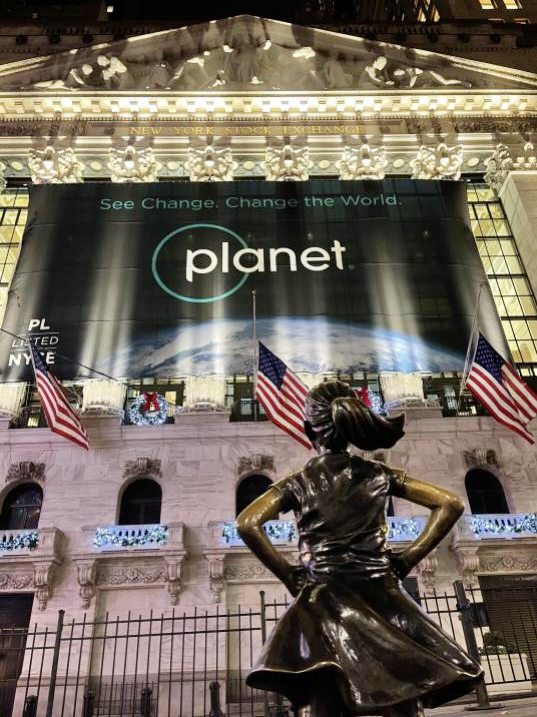 We're ringing the Closing Bell today at the <a href="/NYSE/">NYSE 🏛</a>! 🔔 📈

Tune into <a href="/NYSE/">NYSE 🏛</a>'s livestream to watch Planet President and CFO Ashley Johnson ring the bell at 12:56 pm PST, just ahead of our Investor Day tomorrow.

Learn more about Investor Day and register to watch the livestream
