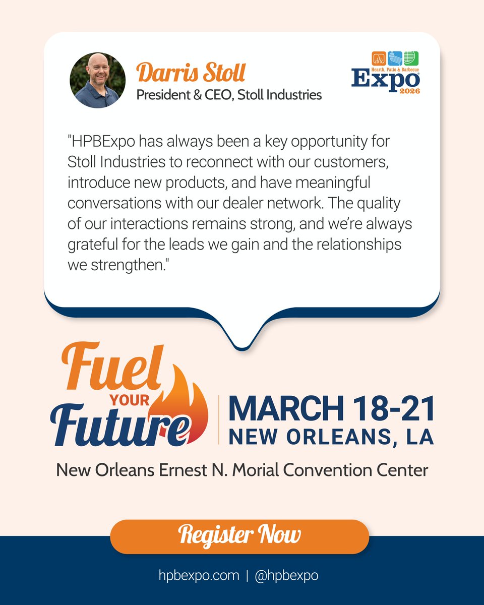 Your next big customer?

They’ll be walking the floor at #HPBExpo26. 👀

Get face time with the right buyers and show your product where it belongs—center stage.

📅 March 18–21 | New Orleans
hpbexpo.com/attend/badge-r…