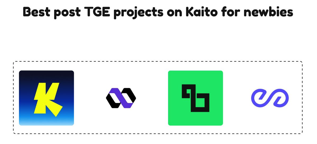 Best post TGE projects on Kaito for newbies

see a lot of negative talk toward infofi. some of them got good points, but it is dumb to not see infofi as a new marketing and narrative tool

while some folks try to grab attention using fud on Kaito, wallchain and other infofi