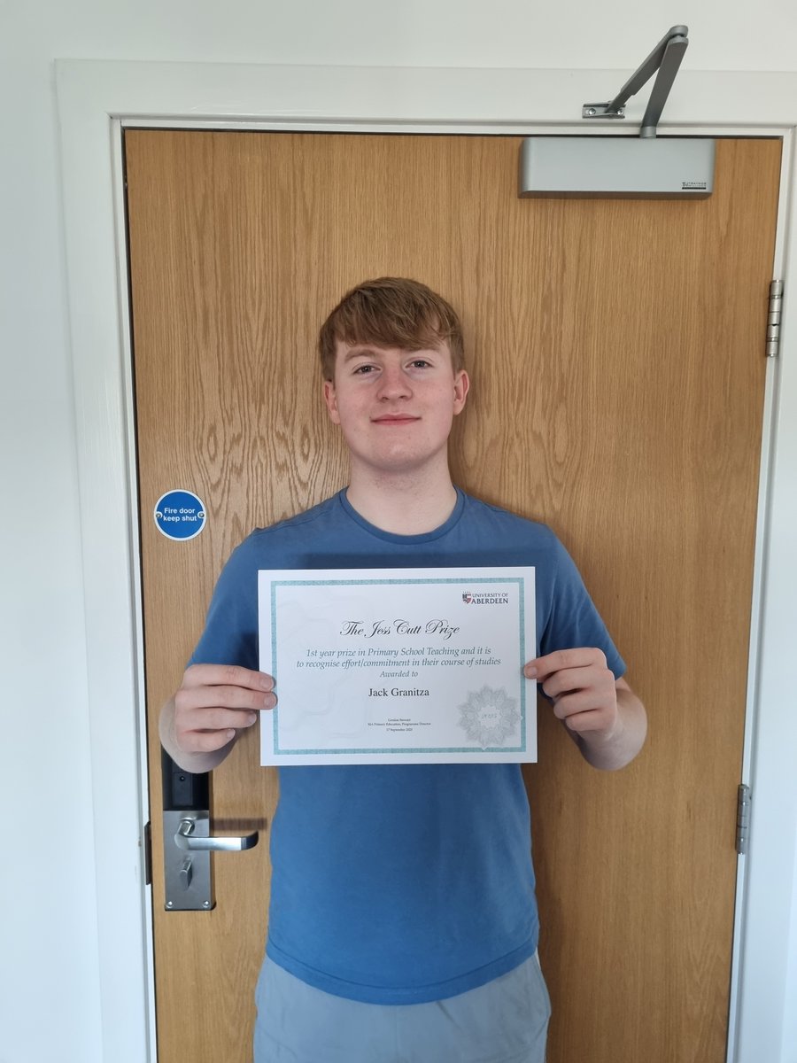 Well done to our MA2 student Jack Granitza on being the winner of the Jess Cutt Prize. A very well deserved award for all your efforts and hard work in MA1!