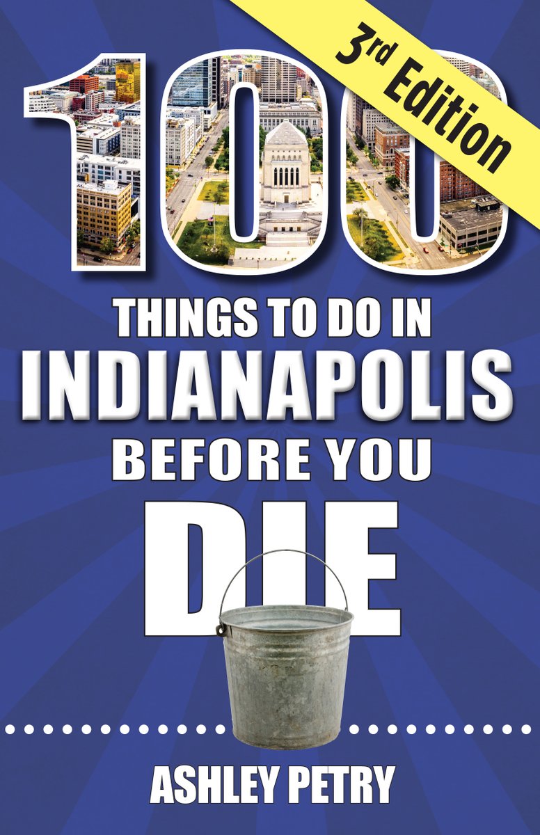 ashleypetry's tweet photo. Today is release day for the new edition of my 100 Things Indy guidebook! https://t.co/Mm6hPT6cny