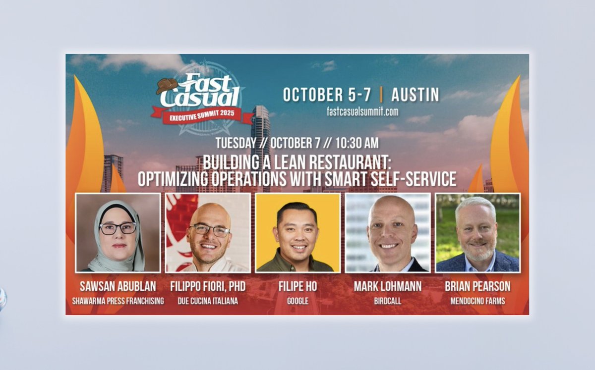 flash_order's tweet image. “Self-service doesn’t have to mean less personal.” 

We couldn’t agree more. When technology works seamlessly, it gives teams more time to do what matters most — connect with guests. That’s the kind of hospitality we believe in.

Full article here:
shorturl.at/FAx3U