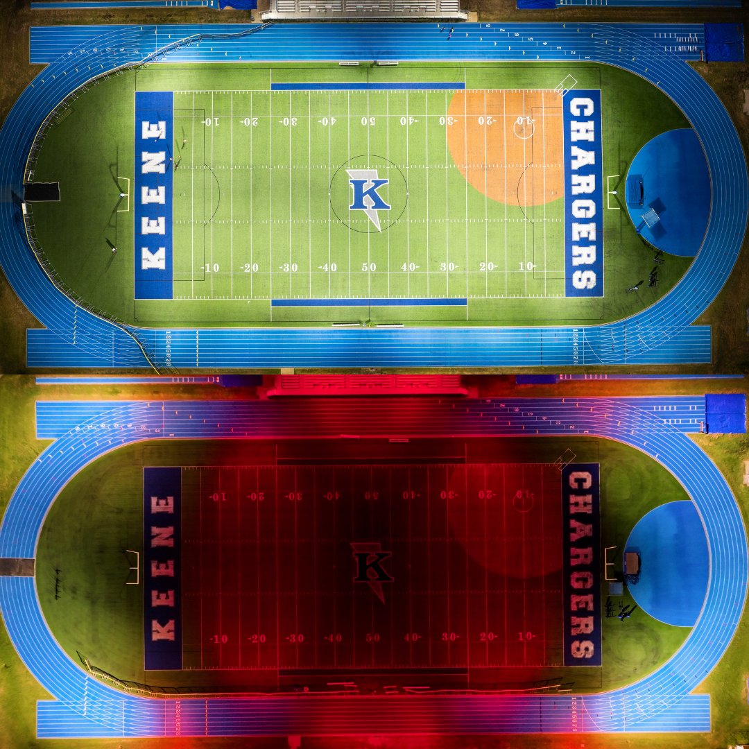 _E3ES's tweet image. E3’s LED upgrade delivers powerful, efficient illumination — and with full RGB color control, every game night can shine in Keene blue (and beyond). @KeeneISD 

#FridayNightLights #StadiumLighting #SchoolSolutions #LightingMatters #EnergyEfficiency #SmartSchools #LEDUpgrade