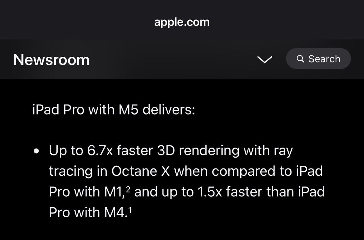 .<a href="/Apple/">Apple</a> #Octane #render #M5 🚀