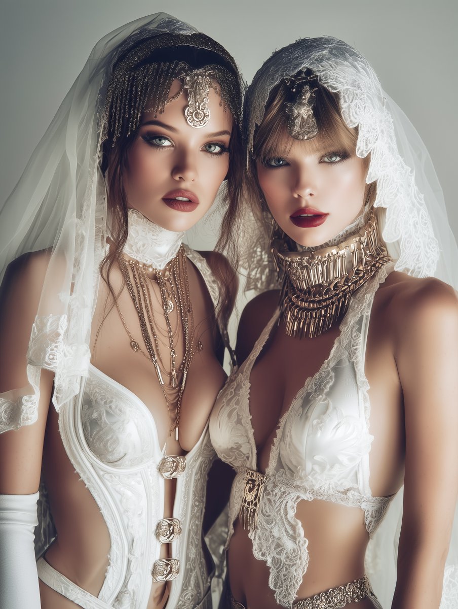 rjchicago's tweet image. 🤍 Weekday Challenge: WHITE WEDDING 💍🤍
👼 Holy or hedonistic? 😈 You decide! This week we’re saying “I do” to the lace, veils, vows, and drama. Make it dreamy, dirty, or downright outrageous. 🤍
How to join:
💒 drop your art in the comments, or..
💒 QT with #TerraCreativa…