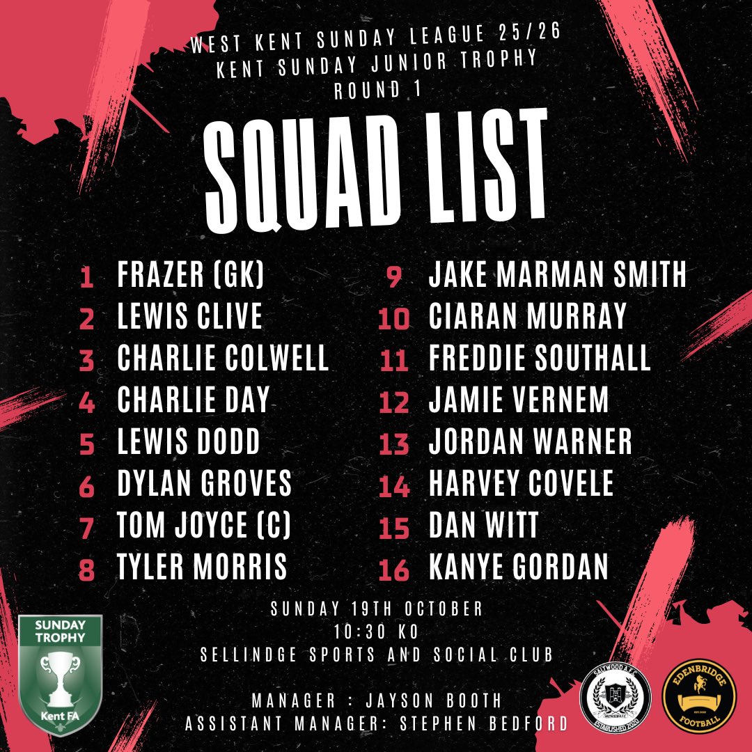 Edenbridge FC (@edenbridge_fc) on Twitter photo 