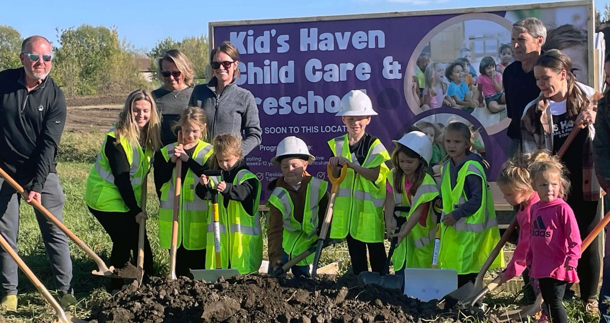 We’re excited to share that the Initiative Foundation, in partnership with Citizens State Bank of Waverly, helped support the financing of a new building that will soon be home to Kid’s Haven Child Care in Waverly! Learn more about Foundation loans: ifound.org/business-servi…